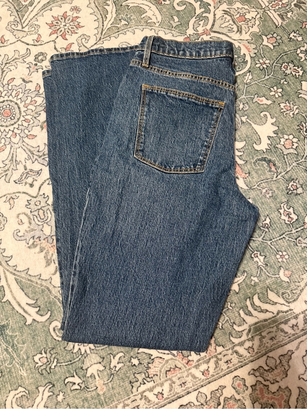 Universal Thread Women's Dark Blue Flare Jeans - Picture 2 of 2